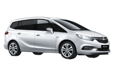 Van Hire Bexhill - Vauxhall Zafira 7-Seater - Minibus hire Bexhill